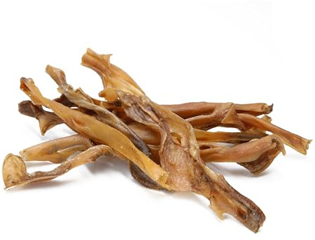 Masterfeed Ziegenhaut 10 cm, Getrocknet, 100% Natürlich, Hundesnack, Kauartikel für Hunde, 5 kg