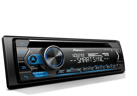 Pioneer Ricevitore CD nero con Bluetooth integrato