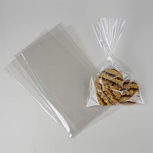 Palucart 100 bustine cellophane 15 x 25 cm Sacchetti per Alimenti Buste per Confetti Spessore 30 Micron