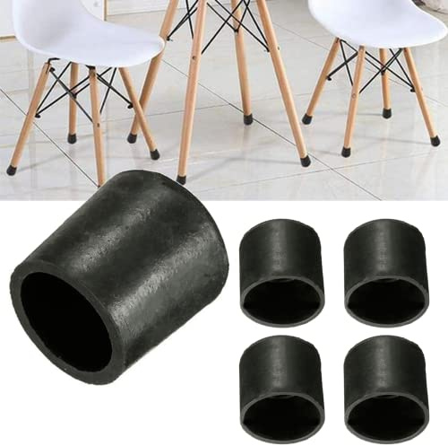 Sdkmah9 Rubber Chair Table Feet Protectors, Dome-shaped, Inner Diameter 16-50mm, 4PCS, Flexible, for Flooring Protection