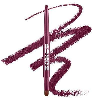 BUXOM Power Line Plumping Lip Liner, Powerful Plum