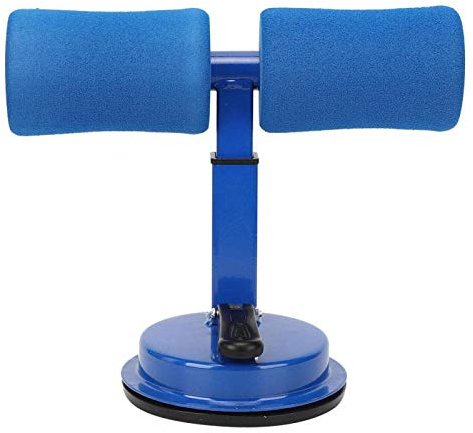 EVTSCAN Sit-ups Fitness Equipment, Crunches Assistant Sit-up Aid Waist Fat Reduction Household Abdominal Fitness Equipment(Blue)