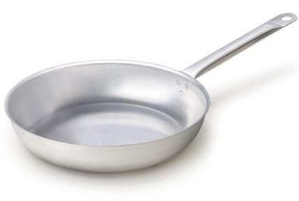 OISE ART STORE Trade Shop - Padella Saltapasta Professionale in Alluminio 32 Cm Utensile Cucina