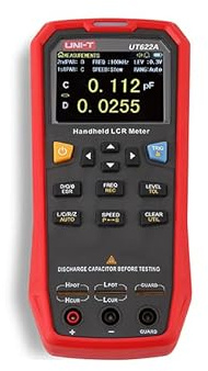 UNI-T UNI-TREND UT622A UT622C UT622E High-precision LCR Meter Industrial Handheld Resistance Capacitance Tester(UT622A)