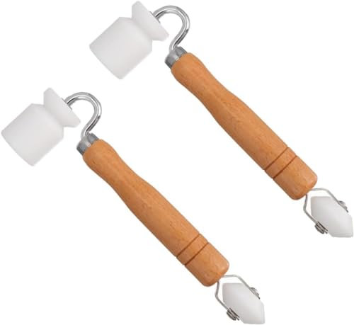 Farbroller-Ärmel, Wandfarben-Set, 2-teilig, Wandpresse, glatter Kopf, externe Hand, Haushaltsglättungswerkzeug, interne Naht, Holz, Tapetengriff, Papier, Holz, Doppelpaste, Druckfarbe, Farbroller for