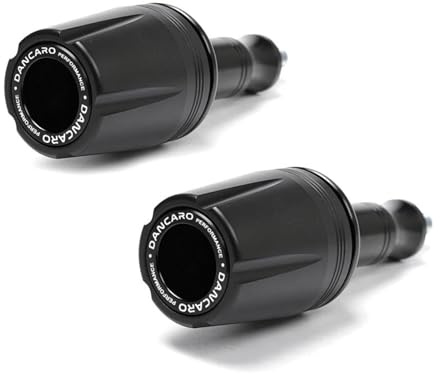 BDDXWSM Motorrad-Sturzpads, Rahmen, Fallschutz, Antikollisionspad, Anti-Fall-Schutzzubehör Für Kawasaki Z125 Z400 Z900 Rahmen-Sturzpads(SCHWARZ)