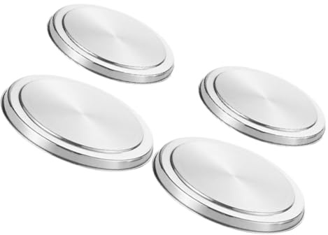 Angoily 2pièces Couvercles De Brûleur Électrique Acier Inoxydable Lot De Couvercles Ronds Pour Cuisinière Universelle Pour Plaques De Cuisson De Place Et Facilité Entretien Pour