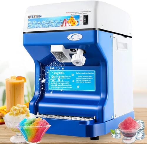 Máquina Para Fabricar Hielo Comercial, Máquina Industrial Para Fabricar Hielo, Con Control Digital, Cuchilla De Aleación De Aluminio De Espesor Ajustable, Máquina Para Hacer Conos De Nieve Comercial