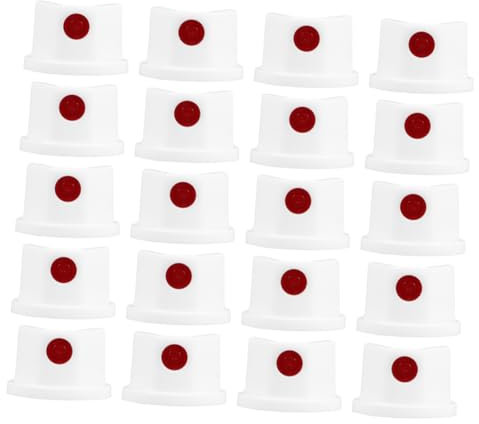 Operitacx 40pcs Replacement Spray Can Nozzles for Aerosol Cans for Graffiti Spray Paint for Diy Projects