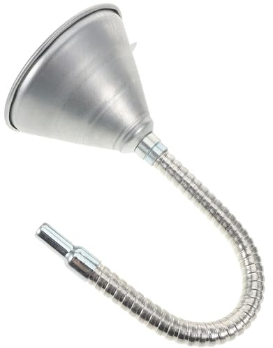 ULTECHNOVO Embudo Flexible de Hierro para y Aceite Diseño para de Vehículos y Maquinaria para Drenaje y Transmisión de Fluidos