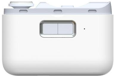 Tagliaunghie elettrico multifunzionale, tagliaunghie 2 in 1 e lucidatore per la cura domestica delle unghie