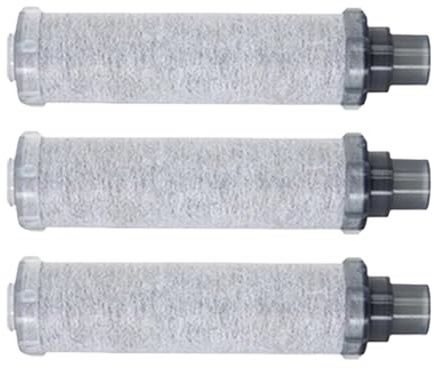 Jukeoiu Cartouches De Filtre À Eau,3 Pièces Filtration D Évier 11.6x2.8 cm | Remplacement De Filtres Pour Adoucisseur,Pour Maison Cuisine Puits Salle De Bain Camping Car Plan De Travail