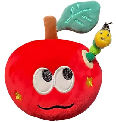 Soft Fruit Plush, Cute Shape Doll Toy, Stuffed Ornament with Built-In Figure, Smooth Fabric Plush Accessory, Adorable Cushion with Fun Style, Home Travel for Kids, Friends and Adults