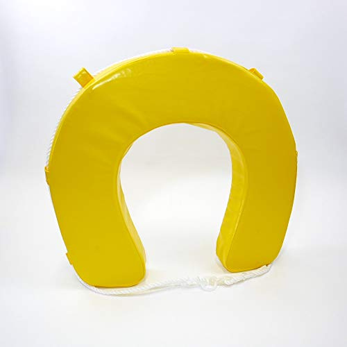 Horseshoe Lifebuoy Man overboard/MOB Yacht Boat Safety, Yellow