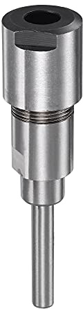 sourcing map Router Collet Extension Rod Converter Adapter 6mm to 6mm for CNC Engraving Machine Woodworking Milling Bit