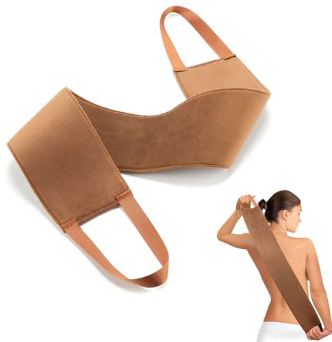 KELILO Luxury Velvet Back Tanner Applicator - Streak-Free Natural Lotion Applicator for Back Tanning Mitt for Lotion,Cream