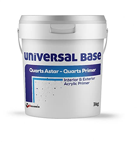 Universal Quarts Primer - For Any Decorative Plasters & Venetian Plasters - 3 KG (UNIVERSAL QUARTZ PRIMER)