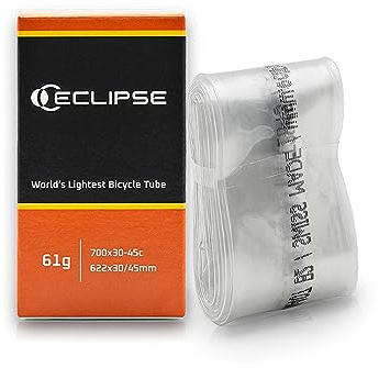 Ultraleichte Fahrradschlauch 700 x (30-45)-622 | Eclipse Gravel | TPU Inner Tube und Presta RVC Ventil 70mm