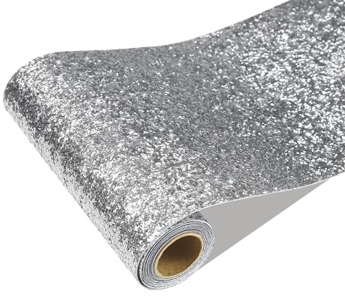 CRE8TIVE GlitzerSelbstklebende Folie Dekofolie Möbelfolie Schrank Bordüre Küche Bilderrahmen Packpapier Treppe Vinyl 20cm x 200cm