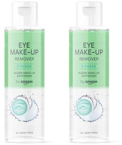 by Amazon 2-phase Eye and face Make Up Remover, 2x100ml