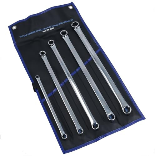 AB Tools Metrischer extra langer Greif-Schraubenschlüssel, Doppelendig, 8–19 mm