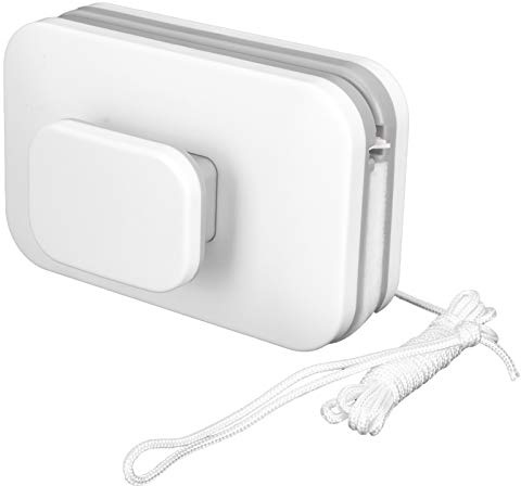 Magnetisk fönsterputs för dubbelglas, 5,9 tums fönsterputsare Magnet magnetisk fönstertorkare Justerbar dubbelsidig glasrengöringstillbehör för hembilsglasfönster