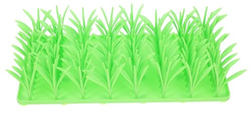 POPETPOP Futtermatte Aus Mit Gras-Design Für Katzen Und Hunde rutschfeste Futtermatte Für Welpen Interaktive Schnüffeldecke Für Haustiere