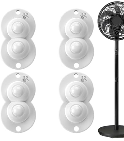 Rodillos para pequeños electrodomésticos,Ruedas para muebles,Ruedas para aparatos pesados | 4 ruedas giratorias autoadhesivas con rotación de 360 grados, transferencia a para contenedores para