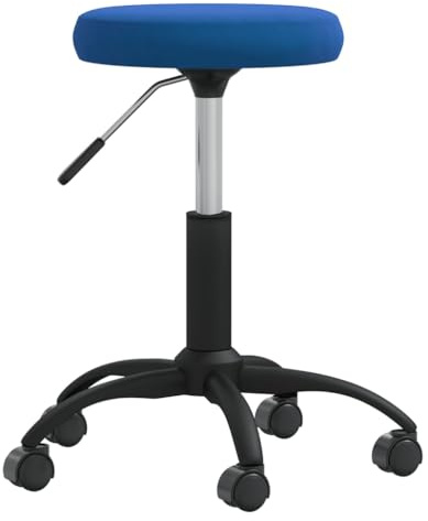 Générique Tabouret de Massage Velours Bleu,Santé & beauté,Hygiène personnelle,Massage & Relaxation,Fauteuils de Massage,Bleu,3.95 KG,3085742