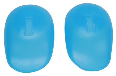 YUYTE Cubiertas de Orejas de 2 Piezas para la Ducha, Tapa de la Oreja de Silicona a Prueba de Agua para Lavado de Cabello, Protección contra el Calor y Tinte para el Cabello,