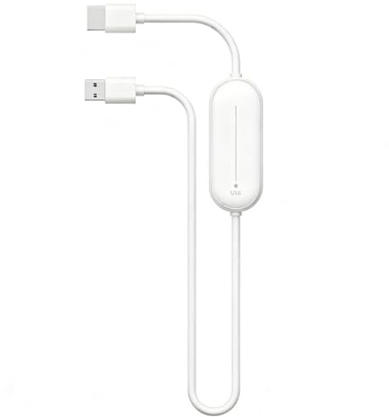 Plyisty Trådlös Bildskärmsadapter, 1080P FHD Skärmspegelmottagare med Inbyggda Antenner för TV-skärmar Bärbara Datorer Telefoner Surfplattor MacOS IOS