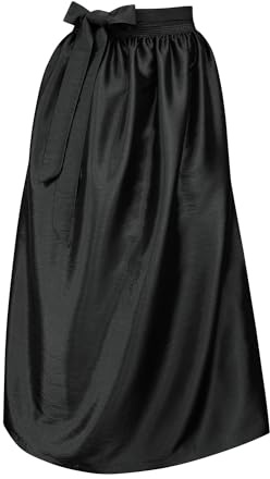 Schürze für Dirndl Trachtenschürze Trachtenkleid Dirndlkleid Dirndlschürze Taftschürze Trachtenmode einfärbig uni Taft grün pink rot rosa blau schwarz Glanz apron