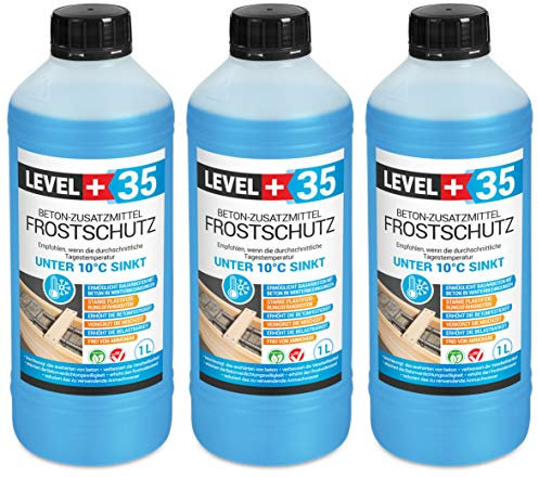 RM35 Concrete Additive, Frost Protection, Plastifier, Concrete Additive, Concrete Liquifier, 3 L