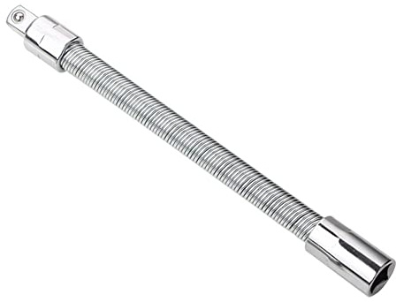 Omninmo 1-Piece Wrench Sleeve Extension Rod, 1/2 Socket Wrenches Drive Head, Bendable Flexible Socket Extension Bar Shaft