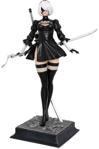 Zhongkaihua Automata 2B Actionfigur mit austauschbarem Kopf, PVC, Modell Yorha Nr. 2, Figur Typ B, 28 cm