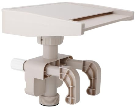 Relaxing Waterfall Cascade Ground Swimming Pool Fountain Spillway Attachment Detachable PVC Waterfall Pool Fountain