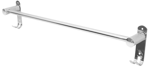 PHENOFICE Toallero De Baño y Cocina De Acero Inoxidable 304, Barra Simple De 60 Cm, Resistente y Funcional, Soporte para Toallas De Mano, Adecuado para Baño y Cocina