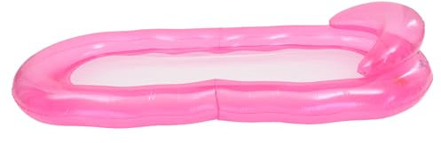 Gatuida aufblasbarer poolsitz schwimmsessel aufblasbar Schlauchboote für Kinderbecken Aufblasbares für Schwimmbecken Schwimmmatte für den Pool Aufblasbare Poolliege PVC Rosa