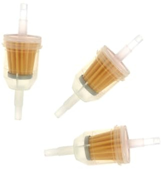 CHICAMPERA Filtre à Essence Pour Moto Et Scooter 12 Pièces, Plastique, Tailles 1/4 5/16, Compatible Vtt Et Véhicules Tout-usage, Usage Quotidien Et Tout-usage