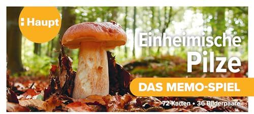 Einheimische Pilze – das Memo-Spiel