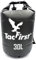 TacFirst Dry Bag Seesack, wasserdichter Packsack mit Fast-Fold Verschluss 2L / 3L / 5L / 10L / 15L / 20L / 25L / 30L wasserfester Trockenbeutel (Schwarz, 30L)