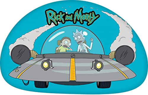 Carbotex Kissen Rick & Morty 40 cm Polyester blau