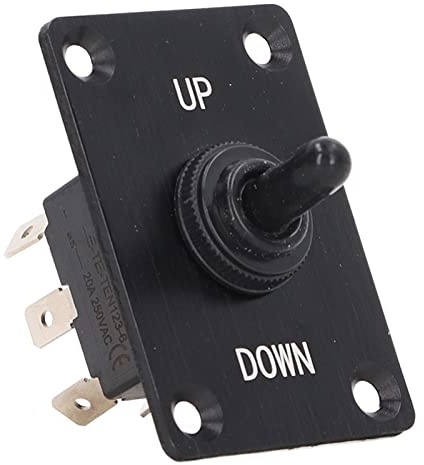 20A Ac250V Interrupteur À Bascule 6 Broches 3 Positions On Off Interrupteur Momentané Pour Bateaux De Voiture Rv,Commutateur De Commande Et De Protection