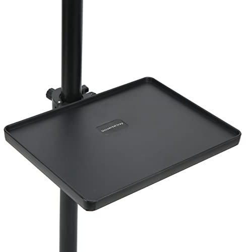 Bandeja de Tarjeta de Sonido Universal, Soporte para Clip de Teléfono, Bandeja de Soporte para Micrófono, Soporte de Piso Multifuncional de 3 Patas para Transmisión en Vivo. (PU626)