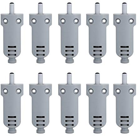 Dioche Soft Close Damper, 10Pcs Soft Close Drawer Adapter, Cabinet Door Buffer Heavy Duty Adjustable Damping Bumper Reinforced Silencer Mute for Home Wardrobe Doors and Kitchen Cupboard Doors