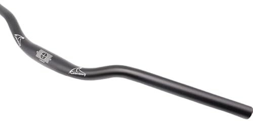 Fahrradlenker MTB Lenker Riser Bar Ergo Lenker Handlebar Alu Ø 31,8 mm 620 700 720 780 mm schwarz matt (700 mm)