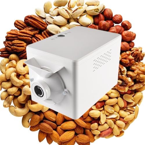 Nut Roaster for Cake Shop - Automatic Coffee Roasters Machine with Adjustable Timing & Temperature, 360° Drum Type for Perfect Roasting - 1.5kg Capacity