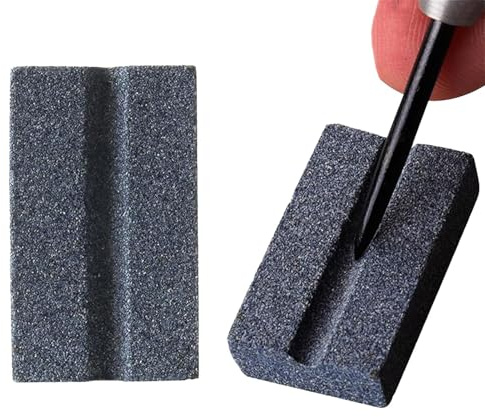 Darts Sharpening Stone - Dart Point Sharpener, V-Shape Darts Whetstone Sharpening Stone, Portable Tip Point Dart Sharpening Stone, Easy Polishing & Deburring, Long-Lasting Sharpness, Dart Accessories