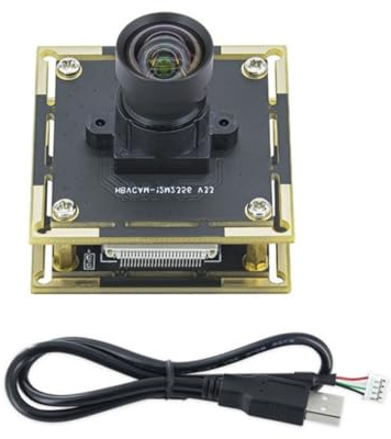 Hochleistungs-USB-Kamera-Modul mit 12 MP, 4K30FPS für den industriellen Einsatz mit breiter 93°/82°verzerrungsfreier Sichtkamera-Platine