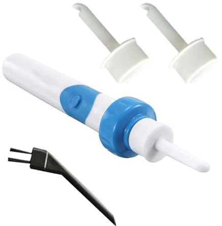 Ohrenschmalz Entfernung Set,Elektrischer Sanfter Ohrenreiniger | Tragbares Ohrreinigungsgerät Mit Sanfter Pflege Für Unterwegs, Reisen & Zuhause
